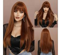 European And American Ladies Fashion Wig Long Straight Hair Wig Full Head Cover