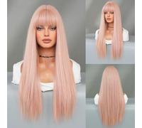 European And American Ladies Fashion Wig Long Straight Hair Wig Full Head Cover