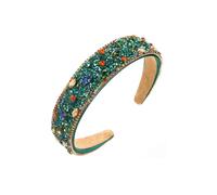 European And American Retro Rhinestone Headband Colorful Crystals Hair Accessories (EN8)