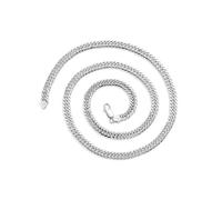 European and American temperament whip chain s925 sterling silver male (5M-50CM s925silver)