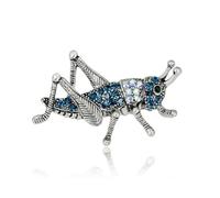 European and American versatile insect brooch grasshopper chest flower unisex banquet accessory