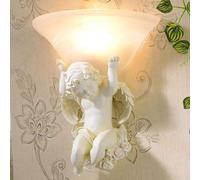 European Angel Wall Light Wall Sconce Simple Bedroom Bedside LED Living Room TV Wall Lamp Postmodern Corridor Aisle Stairs Child Baby Wall Lantern
