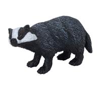 European Badger Wildlife Toy Figure 7 cm Length Approx Mojo Fun 381030