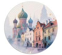 European Cities Jigsaw Puzzles Puzzle for Adults Kids. 1000 Pieces Building Whimsical Challenge Toy Educational Games Home Decoration for Adults& Kids Age 14 Years Up 1000pcs (67.5x67.5cm)