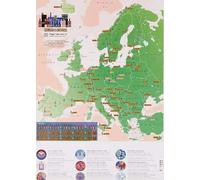 European City Breaks Collect & Scratch Print