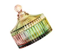 European Colorful Glasses Candy Jar for Multipurpose Storage Including Decors and Organization At Homes Clear Glasses Jar