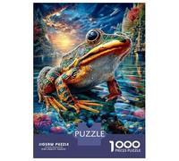 European Common Frog 1000 Piece Impossible Puzzle for Adults - Challenging Jigsaw Puzzles, Family Activity & Mind Game Gift 70x50cm/1000pcs