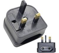 European Converter Plug, 5A Black - Fcp-Bk-5A