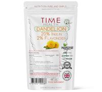 European Dandelion Extract Capsules - Full Spectrum - High Strength 2400mg Wholefood Equivalent per Capsule - 20% Inulin / 2% Flavanoids - Vegan - No Additives - Pullulan