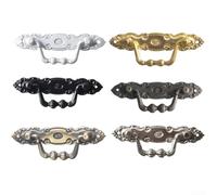 European Design Zinc Alloy Furniture Handle, Enhances Wardrobe Doors and Drawer Appeal (Green Bronze)