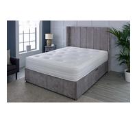 (European Double Mattress - 140cm x 200cm) Sirocco Airflow Hybrid Mattress - 18cm Deep, Spring & Memory Foam Support