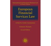 European Financial Services Law: Article-by-Article Commentary