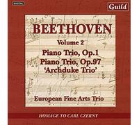 European Fine Arts Trio – Ludwig van Beethoven: Piano Trios by Beethvoen, Vol. 2 – Guild