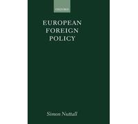 European Foreign Policy by Simon J. Nuttall (English) Hardcover Book