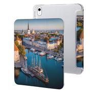 European Harbor Estonia Historical Heritage Tablet Case Compatible for IPAD 10代 (10.9in) Protective Cases Cover Stand Covers