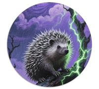 European Hedgehog 1000 Pieces Jigsaw Puzzles For Adults Family Challenge Toys Stress Relieving Entertainment Exercise The Memory of The Brain for Adults And Kids, Age 12 Years Up 1000pcs (67.5x67.5cm