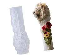 European Inspired 3D Lions Silicone Mold for Crafting and Home Decor Making Cast