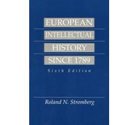 European Intellectual History Since 1789