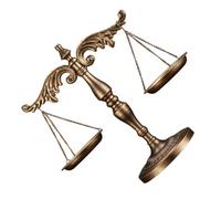 European Iron Balance Scale Decoration for Home Desk Display Decorative Centerpiece Traditional Balance Sculpture