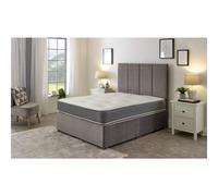 (European King Size Mattress - 160cm x 200cm) Cooltouch Core Tufted Mattress - 9" Deep, Memory Foam & Spring Support