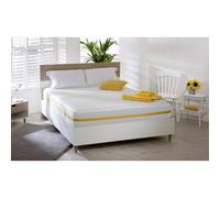 (European King Size Mattress - 160cm x 200cm) Lunar Luxe Hybrid Mattress - 7.5 Inch Deep, Soft Feel