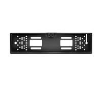 European License Plate Frame Reversing Camera High-definition Four Light LED Night Vision Image Holder CCD Fisheye 1Pcs(European license plate frame 4LED)