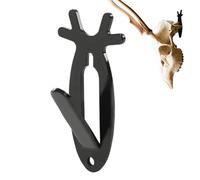 European Mount Skull Hanger, Deer Head Wall Mount, 3.94 Inches Hunting Trophy Display with Build, Taxidermy Accessory, Skull Ornament with Rustic Design, Home Decor for Ranch and Office
