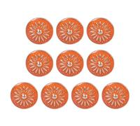 European Mushroom Porcelain Single Hole Handle Modern Simple Wardrobe Cabinet Round Aluminum Alloys Drawer Multipurpose Drawer Handles