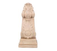 European Ornate Bracket Wood Decorative Corbel Mantel for Doorways