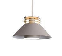 European Pendant Lamp, Personality Creative Hanging, Modern and Simple Metal Lampshade, E27 Hanging Wire Adjustable Ceiling Lighting Fixture, for Kitchen Island, D