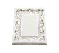 European Picture Frame Shape Candy Sugar Craft Mold Silicone Mold Household Molds Handmade Gift Silicone Fondant Molds for Cake Decorating