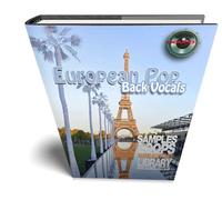 European Pop Vocals - Large authentic WAVE/Kontakt Samples/Loops Studio Library on DVD or for download