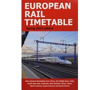 European Rail Timetable Spring 2022