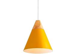 European Restaurant Elegant Hanging Light Retro Cozy Bar - Chandelier(Yellow,22 * 27cm)