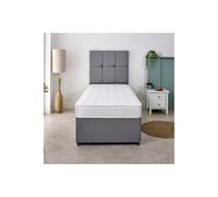 (European Single Mattress - 90cm x 200cm) Hybrid Memory Foam & Coil Spring Mattress - Soft/Medium Comfort, Cooltouch+