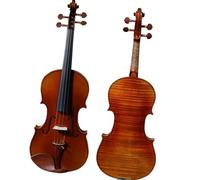 European Spruce Handmade Italian Vintage Varnish Violin Brazilian Bow With Box (Color : 3/4)