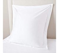 European Square Pillow Shams Set Of 2 Pillowcase Euro Shams 24X24 White Pillow Covers Premium 600 TC European Pillow Shams 100% Soft Egyptian Cotton Gorgeous Euro Size Decorative Pillow Cover/Cases