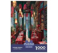 European Streets Jigsaw Puzzles Puzzle for Adults Kids 1000 Pieces Great Gifts Challenge Toy for Educational Games Gifts Eco-friendly Paper Puzzle 70x50cm/1000pcs