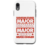 European Studies Student Graduation - Except Much Cooler Case for iPhone XR