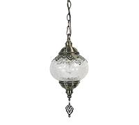 European-style American-style Elegant And Noble Dining Room Hanging Light Bar Cafe Aisle Corridor Edison Pendant Lighting Southeast Asian Restaurant Ball Cracked Glass Hanging Light