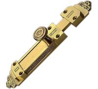 European Style Antique Brass Door Slide Latch Lock, Heavy Duty Door Sliding Bolt Latch(Size:103mm,Color:Ancient Brass)