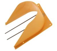 European Style Bird Racing Door for Pigeons, Stainless Steel | One Way Entrance Design, Yellow Plastic Parts, Safe Weather Resistant Build, for Breeding Cages and Events