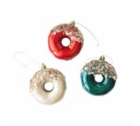 European Style Donut Decor for Xmas Tree Home Festival