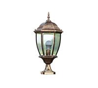 European Style Outdoor Waterproof LED Pillar Light - Contemporary Pledge, Wall Column Lamp with Antirust Aluminum for Villa Lawn Lantern Decor
