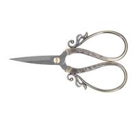 European Style Scissor, Vintage Classical Needle Art Embroidery Scissors, Stainless Steel Cross Stitch Scissors with Ergonomic Handle, for Embroidery Sewing Beauty Trimming and
