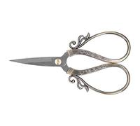 European Style Scissor, Vintage Embroidery Scissors, Stainless Steel Craft Scissors with Classical Plum Design for Sewing Cross Stitch and Beauty Trimming