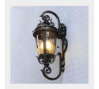 European Style Waterproof Outdoor Wall Lamp for Villa Garden Terrace Retro Victorian Design with LED Lighting Fixtures