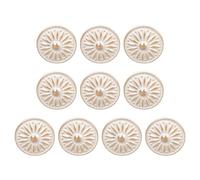 European Styles Round Cabinet Pull Solids Drawer Handle Kitchen Cabinet Knob for Wardrobe Dresser Smooth Grip Drawer Pull