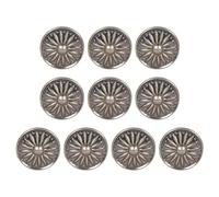 European Styles Round Cabinet Pull Solids Drawer Handle Kitchen Cabinet Knob for Wardrobe Dresser Smooth Grip Drawer Pull