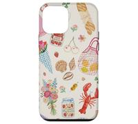 European Summer Girly Preppy Coastal Bow Beachy Collage Case for iPhone 12 mini